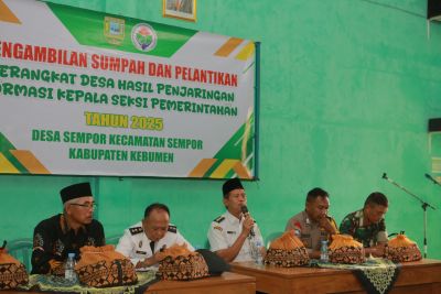 arahan pak camat juga