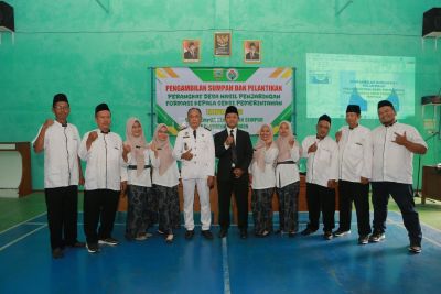 Keluarga baru perangkat desa sempor