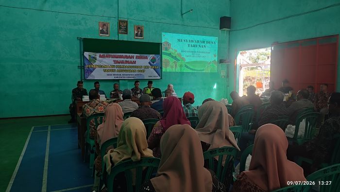 Musyawarah Desa Penyusunan RKP Desa Tahun Anggaran 2027: Menyusun Prioritas Pembangunan Bersama Masyarakat