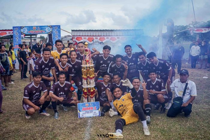 TIM SEPAK BOLA DESA SEMPOR JUARA PATRIOT MUDA CUP III