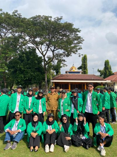 APEL PENERIMAAN MAHASISWA KKN 56 UIN SAIZU PURWOKERTO DI PENDOPO KABUMIAN KABUPATEN KEBUMEN 